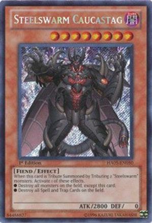 Steelswarm Caucastag (HA05-EN050) - Hidden Arsenal 5: Steelswarm Invasion Unlimited Hidden Arsenal 5: Steelswarm Invasion Yugioh Single Squirtle Squad Card Shop.