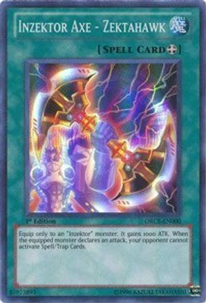 Inzektor Axe - Zektahawk (ORCS-EN000) - Order of Chaos Unlimited Order of Chaos Yugioh Single Squirtle Squad Card Shop.