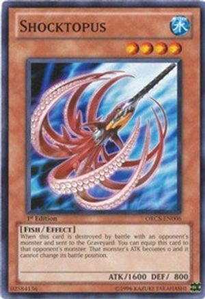 Shocktopus (ORCS-EN006) - Order of Chaos Unlimited Order of Chaos Yugioh Single Squirtle Squad Card Shop.