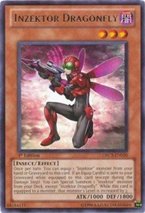 Inzektor Dragonfly (ORCS-EN020) - Order of Chaos 1st Edition Order of Chaos Yugioh Single Squirtle Squad Card Shop.