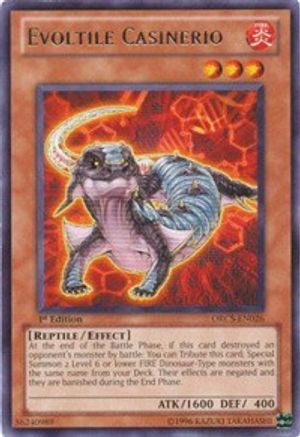 Evoltile Casinerio (ORCS-EN026) - Order of Chaos 1st Edition Order of Chaos Yugioh Single Squirtle Squad Card Shop.