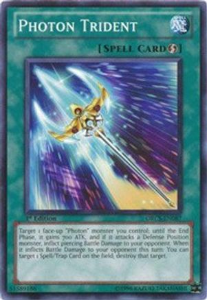 Photon Trident (ORCS-EN087) - Order of Chaos 1st Edition Order of Chaos Yugioh Single Squirtle Squad Card Shop.