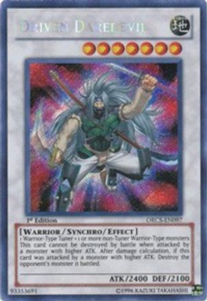 Driven Daredevil (ORCS-EN097) - Order of Chaos 1st Edition Order of Chaos Yugioh Single Squirtle Squad Card Shop.