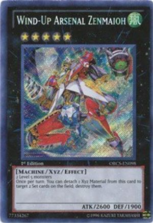 Wind-Up Arsenal Zenmaioh (ORCS-EN098) - Order of Chaos 1st Edition Order of Chaos Yugioh Single Squirtle Squad Card Shop.