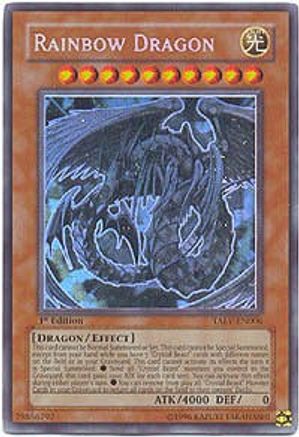 Rainbow Dragon (Ghost Rare) (TAEV-EN006) - Tactical Evolution 1st Edition Tactical Evolution Yugioh Single Squirtle Squad Card Shop.
