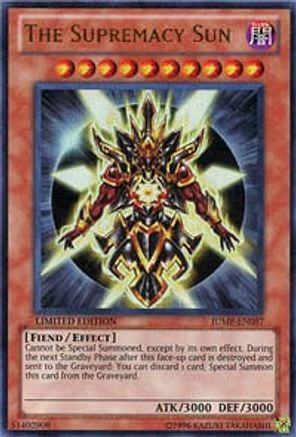 The Supremacy Sun (JUMP-EN057) - Shonen Jump Magazine Promos Limited Shonen Jump Magazine Promos Yugioh Single Squirtle Squad Card Shop.