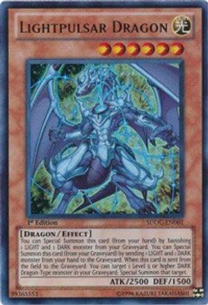 Lightpulsar Dragon (SDDC-EN001) - Structure Deck: Dragons Collide 1st Edition Structure Deck: Dragons Collide Yugioh Single Squirtle Squad Card Shop.
