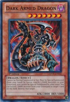 Dark Armed Dragon (SDDC-EN012) - Structure Deck: Dragons Collide 1st Edition Structure Deck: Dragons Collide Yugioh Single Squirtle Squad Card Shop.