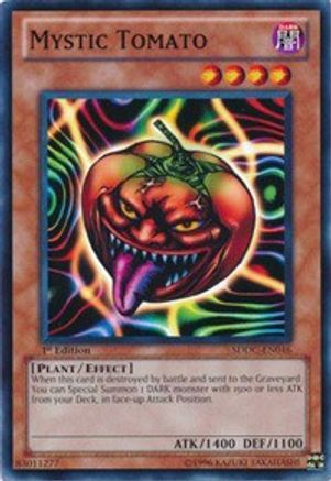 Mystic Tomato (SDDC-EN016) - Structure Deck: Dragons Collide 1st Edition Structure Deck: Dragons Collide Yugioh Single Squirtle Squad Card Shop.