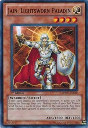 Jain, Lightsworn Paladin (SDDC-EN020) - Structure Deck: Dragons Collide Unlimited Structure Deck: Dragons Collide Yugioh Single Squirtle Squad Card Shop.
