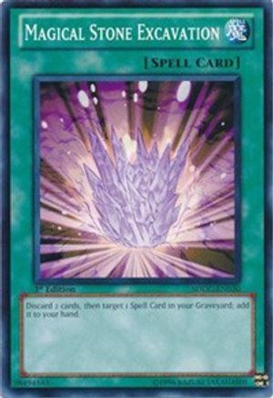 Magical Stone Excavation (SDDC-EN030) - Structure Deck: Dragons Collide Unlimited Structure Deck: Dragons Collide Yugioh Single Squirtle Squad Card Shop.