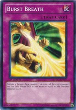Burst Breath (SDDC-EN037) - Structure Deck: Dragons Collide 1st Edition Structure Deck: Dragons Collide Yugioh Single Squirtle Squad Card Shop.