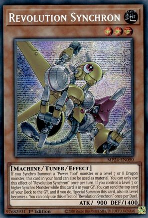 Revolution Synchron (MP24-EN090) - 25th Anniversary Tin: Dueling Mirrors 1st Edition 25th Anniversary Tin: Dueling Mirrors Yugioh Single Squirtle Squad Card Shop.