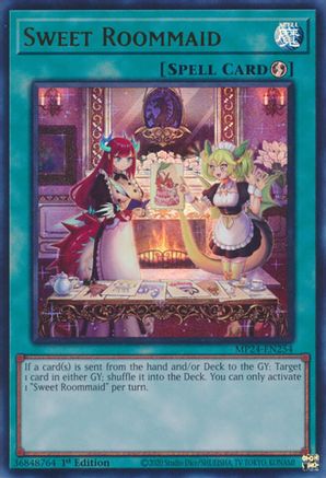 Sweet Roommaid (MP24-EN254) - 25th Anniversary Tin: Dueling Mirrors 1st Edition 25th Anniversary Tin: Dueling Mirrors Yugioh Single Squirtle Squad Card Shop.