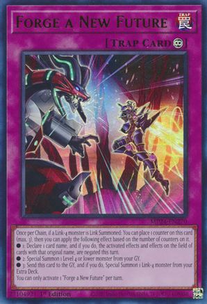 Forge a New Future (MP24-EN270) - 25th Anniversary Tin: Dueling Mirrors 1st Edition 25th Anniversary Tin: Dueling Mirrors Yugioh Single Squirtle Squad Card Shop.