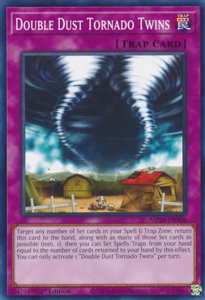 Double Dust Tornado Twins (MP24-EN306) - 25th Anniversary Tin: Dueling Mirrors 1st Edition 25th Anniversary Tin: Dueling Mirrors Yugioh Single Squirtle Squad Card Shop.