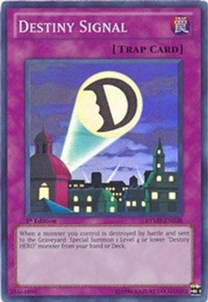 Destiny Signal (RYMP-EN038) - Ra Yellow Mega Pack Unlimited Ra Yellow Mega Pack Yugioh Single Squirtle Squad Card Shop.