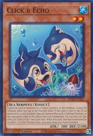 Click & Echo (MP24-EN367) - 25th Anniversary Tin: Dueling Mirrors 1st Edition 25th Anniversary Tin: Dueling Mirrors Yugioh Single Squirtle Squad Card Shop.