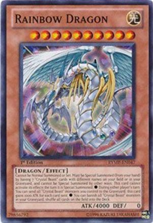 Rainbow Dragon (RYMP-EN047) - Ra Yellow Mega Pack Unlimited Ra Yellow Mega Pack Yugioh Single Squirtle Squad Card Shop.