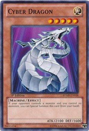 Cyber Dragon (RYMP-EN058) - Ra Yellow Mega Pack Unlimited Ra Yellow Mega Pack Yugioh Single Squirtle Squad Card Shop.
