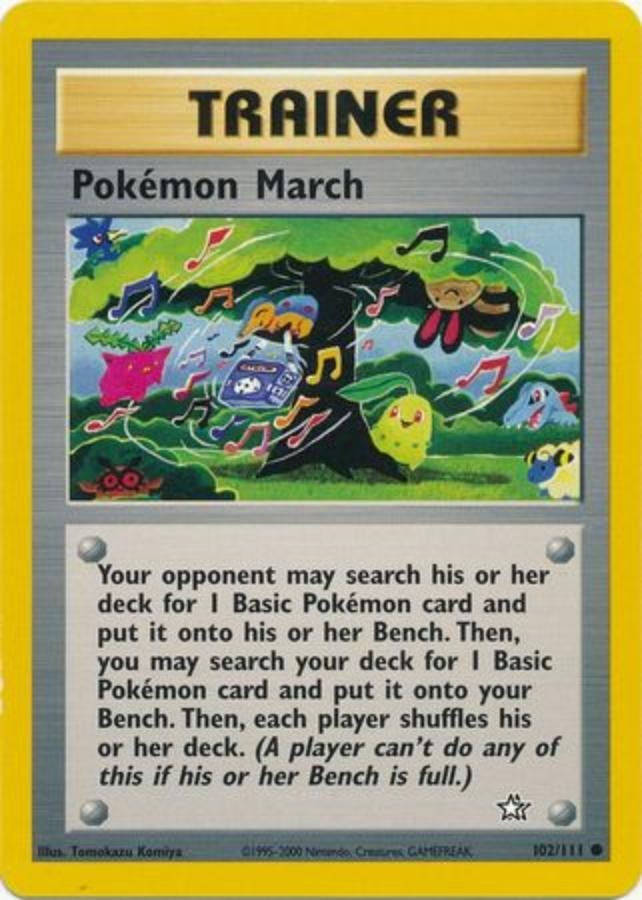 Pokemon - Neo Genesis - Pokemon March 102/111 - Condition (NM)