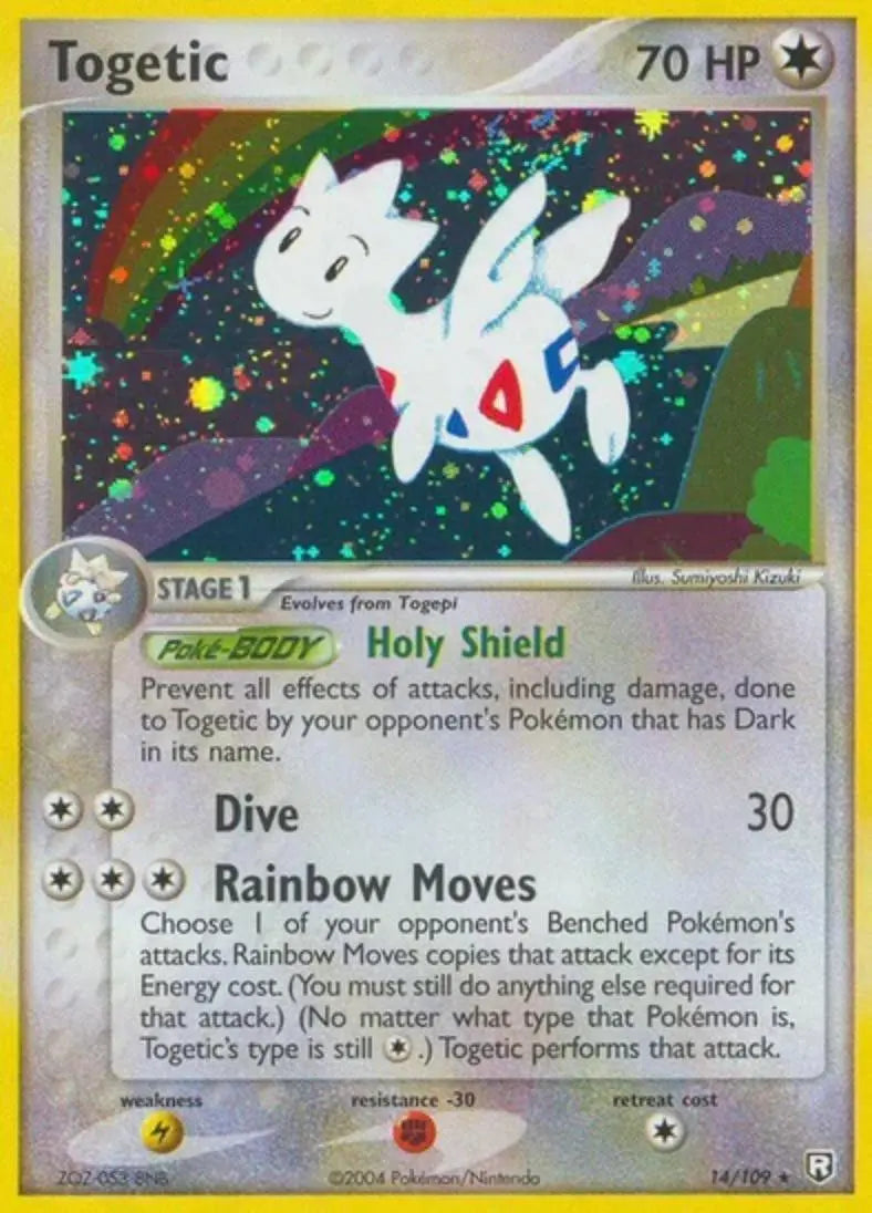Pokemon - Ex Team Rocket Returns -Togetic 14/109 - Condition (EX)