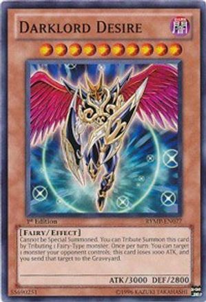 Darklord Desire (RYMP-EN077) - Ra Yellow Mega Pack 1st Edition Ra Yellow Mega Pack Yugioh Single Squirtle Squad Card Shop.