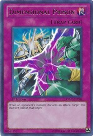 Dimensional Prison (RYMP-EN084) - Ra Yellow Mega Pack Unlimited Ra Yellow Mega Pack Yugioh Single Squirtle Squad Card Shop.