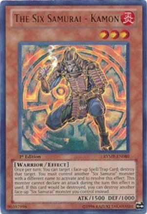 The Six Samurai - Kamon (RYMP-EN089) - Ra Yellow Mega Pack Unlimited Ra Yellow Mega Pack Yugioh Single Squirtle Squad Card Shop.
