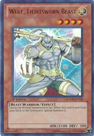 Wulf, Lightsworn Beast (RYMP-EN103) - Ra Yellow Mega Pack Unlimited Ra Yellow Mega Pack Yugioh Single Squirtle Squad Card Shop.
