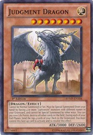 Judgment Dragon (RYMP-EN104) - Ra Yellow Mega Pack Unlimited Ra Yellow Mega Pack Yugioh Single Squirtle Squad Card Shop.