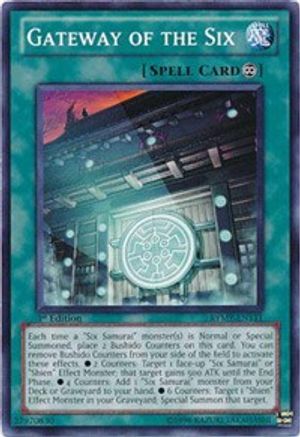 Gateway of the Six (RYMP-EN111) - Ra Yellow Mega Pack 1st Edition Ra Yellow Mega Pack Yugioh Single Squirtle Squad Card Shop.