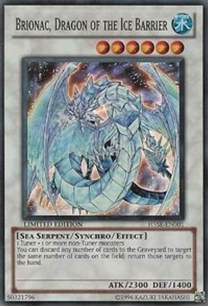 Brionac, Dragon of the Ice Barrier (H5SE-EN001) - Hidden Arsenal 5: Steelswarm Invasion Limited Hidden Arsenal 5: Steelswarm Invasion Yugioh Single Squirtle Squad Card Shop.