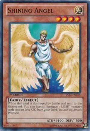 Shining Angel (YS12-EN018) - Starter Deck: Xyz Symphony 1st Edition Starter Deck: Xyz Symphony Yugioh Single Squirtle Squad Card Shop.