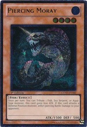 Piercing Moray (UTR) (GENF-EN082) - Generation Force 1st Edition Generation Force Yugioh Single Squirtle Squad Card Shop.