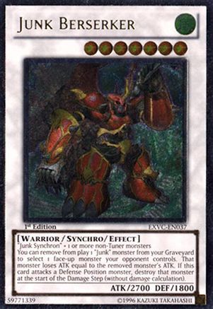 Junk Berserker (UTR) (EXVC-EN037) - Extreme Victory Unlimited Extreme Victory Yugioh Single Squirtle Squad Card Shop.