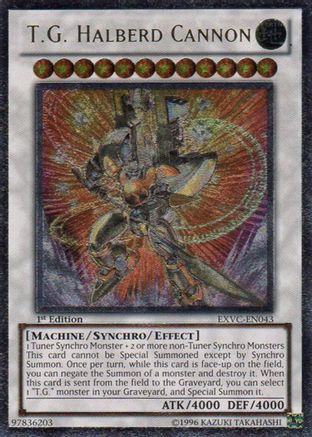 T.G. Halberd Cannon (UTR) (EXVC-EN043) - Extreme Victory Unlimited Extreme Victory Yugioh Single Squirtle Squad Card Shop.