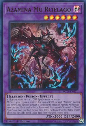 Azamina Mu Rcielago (ROTA-EN031) - Rage of the Abyss 1st Edition Rage of the Abyss Yugioh Single Squirtle Squad Card Shop.