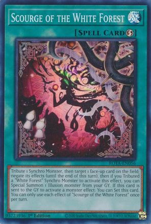 Scourge of the White Forest (ROTA-EN056) - Rage of the Abyss 1st Edition Rage of the Abyss Yugioh Single Squirtle Squad Card Shop.
