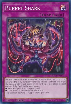 Puppet Shark (ROTA-EN070) - Rage of the Abyss 1st Edition Rage of the Abyss Yugioh Single Squirtle Squad Card Shop.