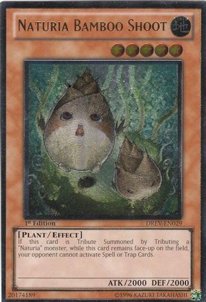 Naturia Bamboo Shoot (UTR) (DREV-EN029) - Duelist Revolution Unlimited Duelist Revolution Yugioh Single Squirtle Squad Card Shop.
