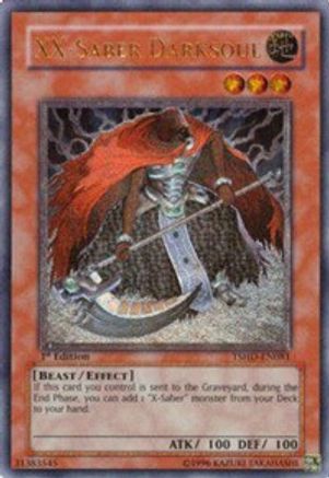 XX-Saber Darksoul (UTR) (TSHD-EN081) - The Shining Darkness 1st Edition The Shining Darkness Yugioh Single Squirtle Squad Card Shop.