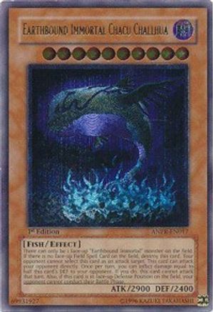 Earthbound Immortal Chacu Challhua (UTR) (ANPR-EN017) - Ancient Prophecy 1st Edition Ancient Prophecy Yugioh Single Squirtle Squad Card Shop.