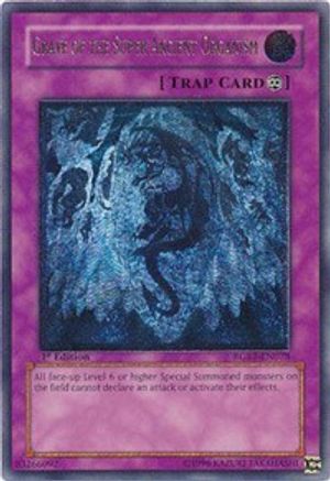 Grave of the Super Ancient Organism (UTR) (RGBT-EN078) - Raging Battle Unlimited Raging Battle Yugioh Single Squirtle Squad Card Shop.