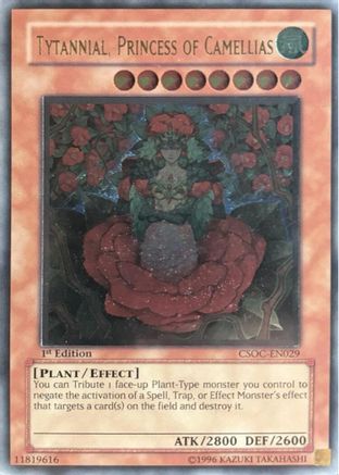 Tytannial, Princess of Camellias (UTR) (CSOC-EN029) - Crossroads of Chaos 1st Edition Crossroads of Chaos Yugioh Single Squirtle Squad Card Shop.
