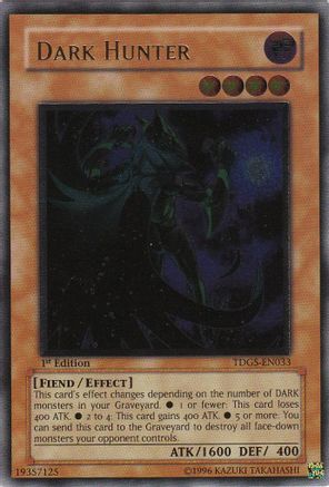 Dark Hunter (UTR) (TDGS-EN033) - The Duelist Genesis 1st Edition The Duelist Genesis Yugioh Single Squirtle Squad Card Shop.