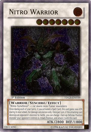 Nitro Warrior (UTR) (TDGS-EN039) - The Duelist Genesis 1st Edition The Duelist Genesis Yugioh Single Squirtle Squad Card Shop.