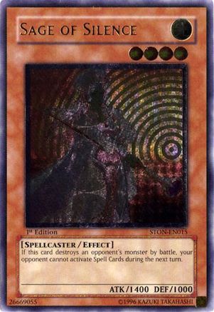 Sage of Silence (UTR) (STON-EN015) - Strike of Neos 1st Edition Strike of Neos Yugioh Single Squirtle Squad Card Shop.