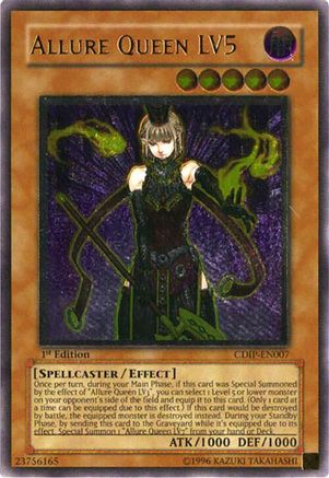 Allure Queen LV5 (UTR) (CDIP-EN007) - Cyberdark Impact 1st Edition Cyberdark Impact Yugioh Single Squirtle Squad Card Shop.