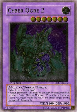 Cyber Ogre 2 (UTR) (CDIP-EN036) - Cyberdark Impact Unlimited Cyberdark Impact Yugioh Single Squirtle Squad Card Shop.